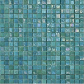 Sicis Iridium Fern 3 Glass Tile